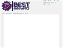 Tablet Screenshot of bestgymnastics.com